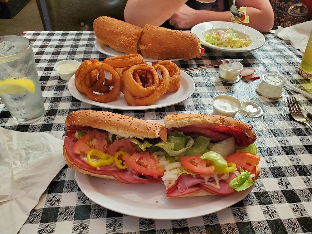Submarine Italian with Dressing